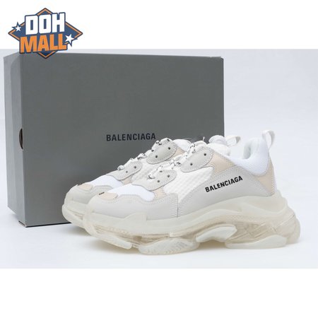 Balenciaga Triple S Clear Sole White 35-45