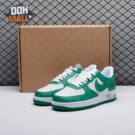 Nike Air Force 1 Low By Virgil Abloh White Green Men's