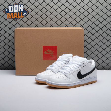 Nike SB Dunk Low Orange Label White Black Unisex