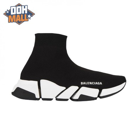 Balenciaga Speed 2.0 Black White 36-46