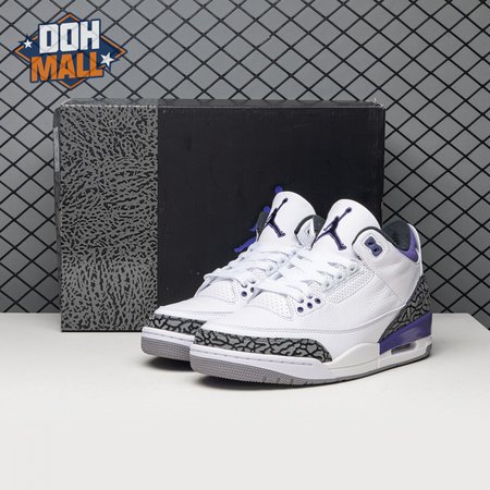 Air Jordan 3 Dark Iris CT8532-105 Men's