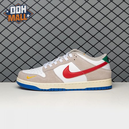 Nike SB Dunk Low Retro PRM Dark Blue Red Gold DX6037-781 Unisex