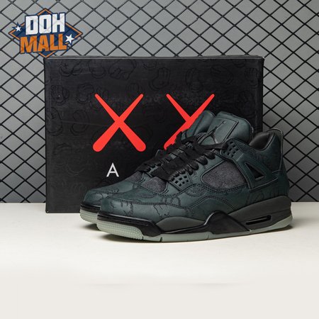 Jordan 4 Retro Kaws Black 930155-001 Men's