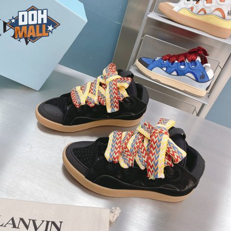 LANVIN Curb sneakers black DRA2-A2010 35-45