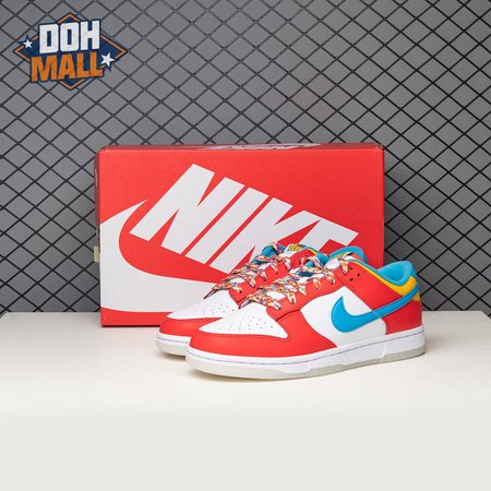 Nike Dunk Low QS LeBron James Fruity Pebbles DH8009-600 Unisex