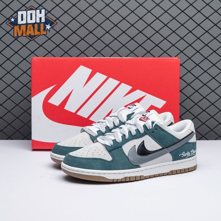 Nike SB Dunk Low Grey Green Black DO9457-110 Unisex