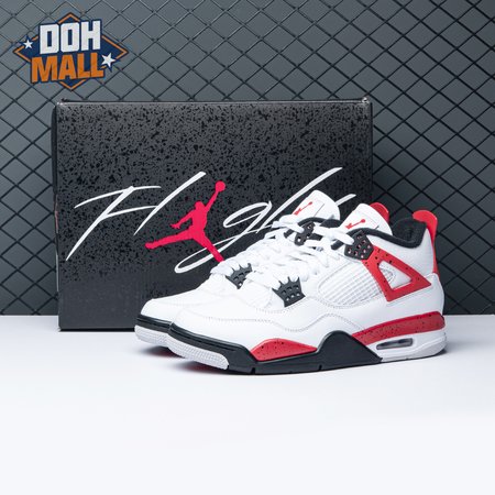 Air Jordan 4 Red Cement DH6927-161 Unisex