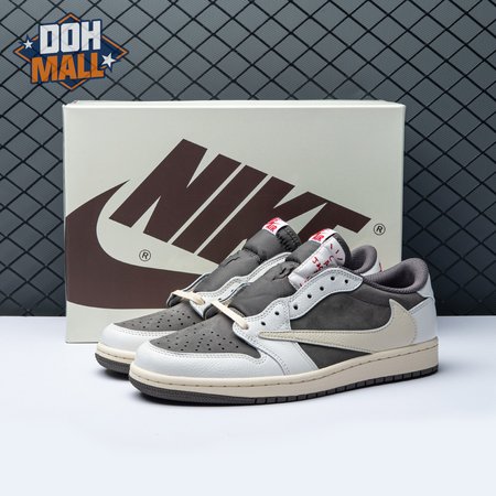 Travis Scott x Air Jordan 1 Low Reverse Mocha DM7866 Unisex