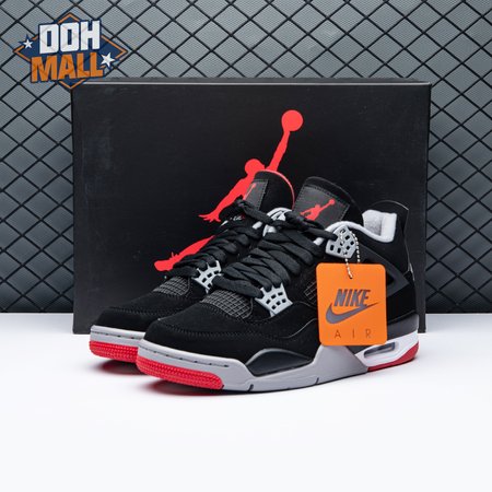Air Jordan 4 Retro OG Bred 2019 Unisex