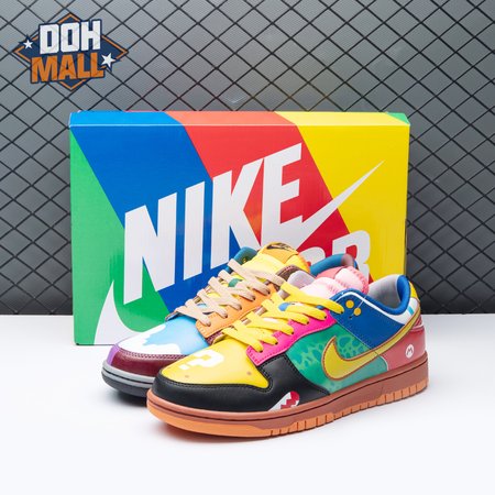 Nike Dunk Low What the Super Mario Custom Men's