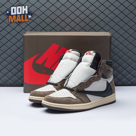 Travis Scott x Air Jordan 1 Retro High OG 'Mocha' Unisex