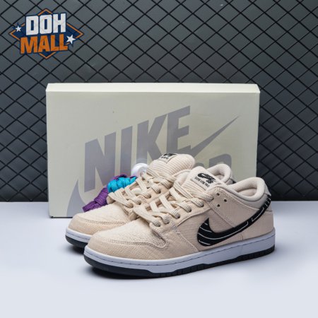 Nike SB Dunk Low Albino & Preto FD2627-200 Unisex