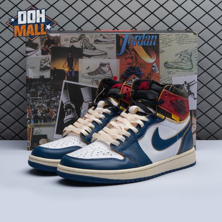 Jordan 1 Retro High Union Los Angeles Blue Toe Men's