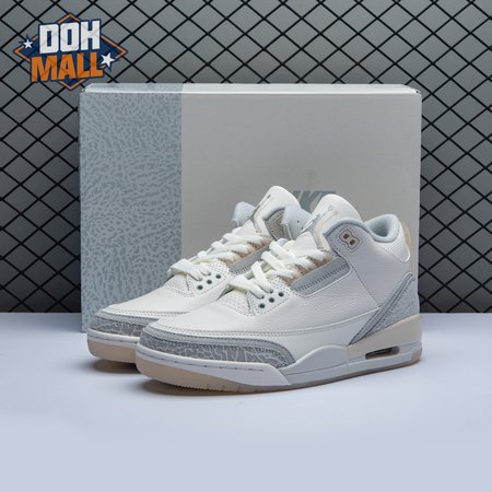 Air Jordan 3 Retro Craft Ivory FJ9479 100 Unisex
