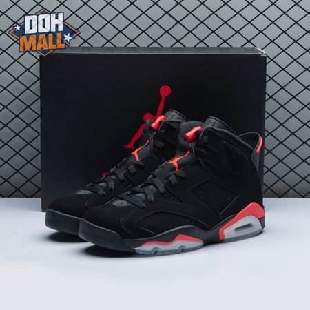 Jordan 6 Retro Black 'Infrared' 384664 060 Men's