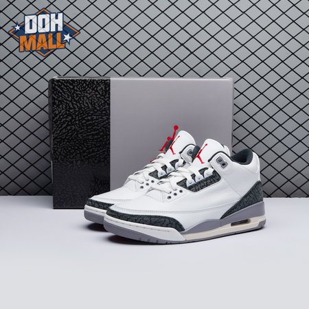 Jordan 3 Retro Cement Grey CT8532-106 Unisex