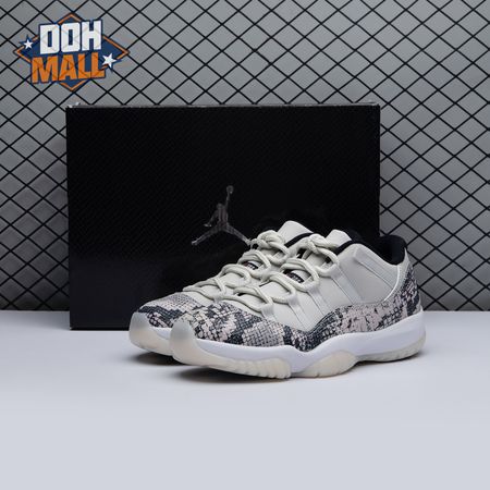 Jordan 11 Retro Low Snake Light Bone CD6846-002 Unisex