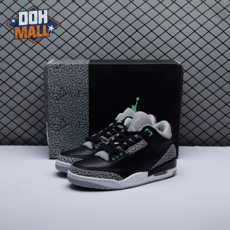 Jordan 3 Retro Green Glow CT8532-031 Unisex