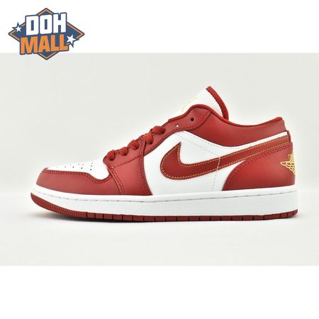 Jordan 1 Low Cardinal Red 553558-607 Unisex