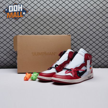 Off-White x Air Jordan 1 Retro High OG 'Chicago' Unisex