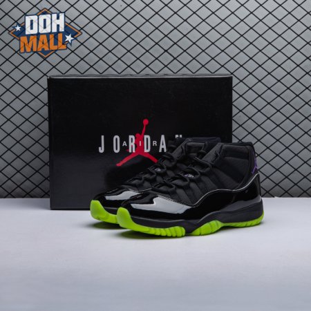 Air Jordan 11 GS Black Barely Volt Men's