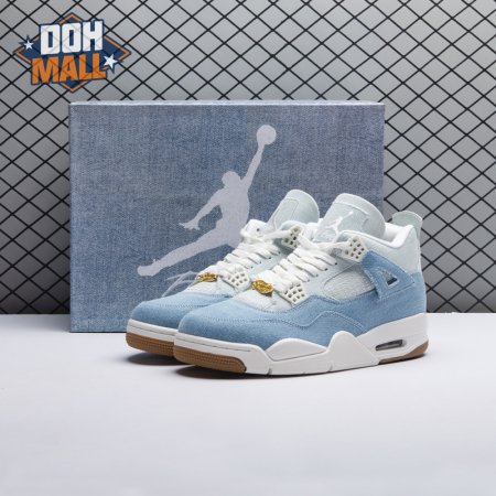Jordan 4 Retro TEX Denim Worn Blue IB6716-100 Unisex