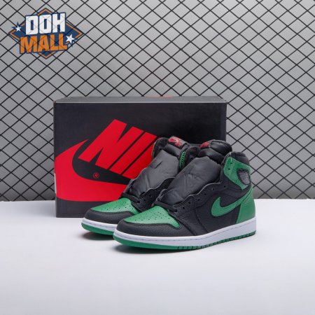 Jordan 1 Retro High Pine Green Black 555088-030 Men's