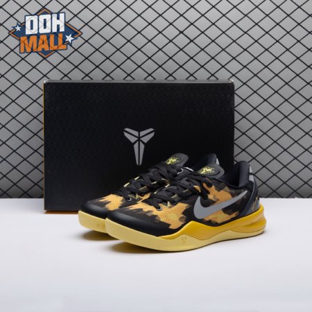 Nike Kobe 8 XDR Black Yellow 555286-077 Men's