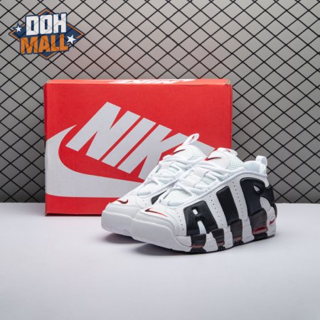 Nike Air More Uptempo Low White Black FZ3055-105 Unnisex