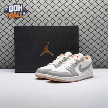 Jordan 1 Low Sail College Grey Rattan 553558-169 Unisex
