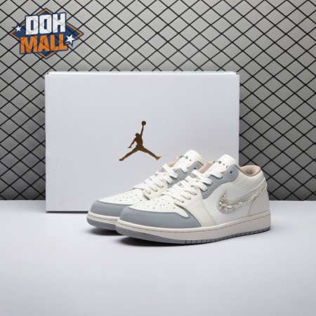 Jordan 1 Low Sail Soft Pearl IH7323-100 Unisex