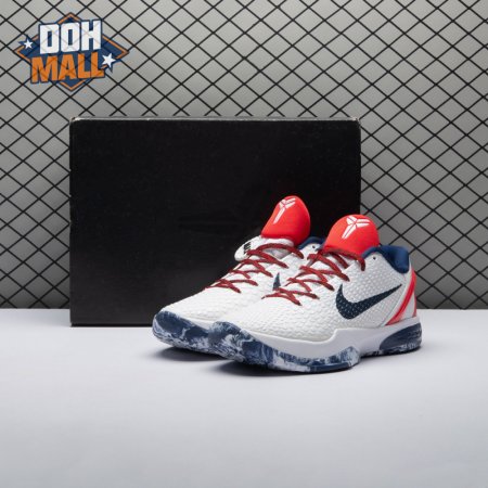 Nike Kobe 6 White Red CW2190-101 Men's