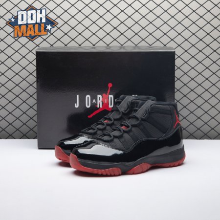Air Jordan 11 Black Red 378037-326 Men's