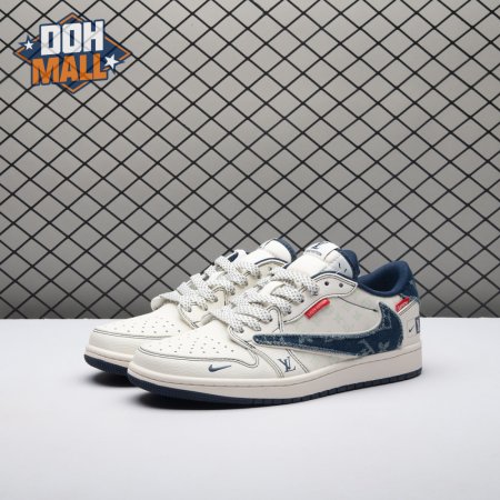 Travis Scott x VL x Jordan 1 Low CX5050-Y16 Unisex