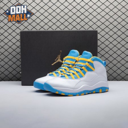Air Jordan 10 OG Blue White Men's