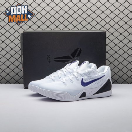 Nike Kobe 9 Elite Low EM Protro White Court Purple IH1401-100 Unisex