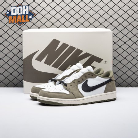 Jordan 1 Retro Low OG Medium Olive HQ6998-200 Unisex